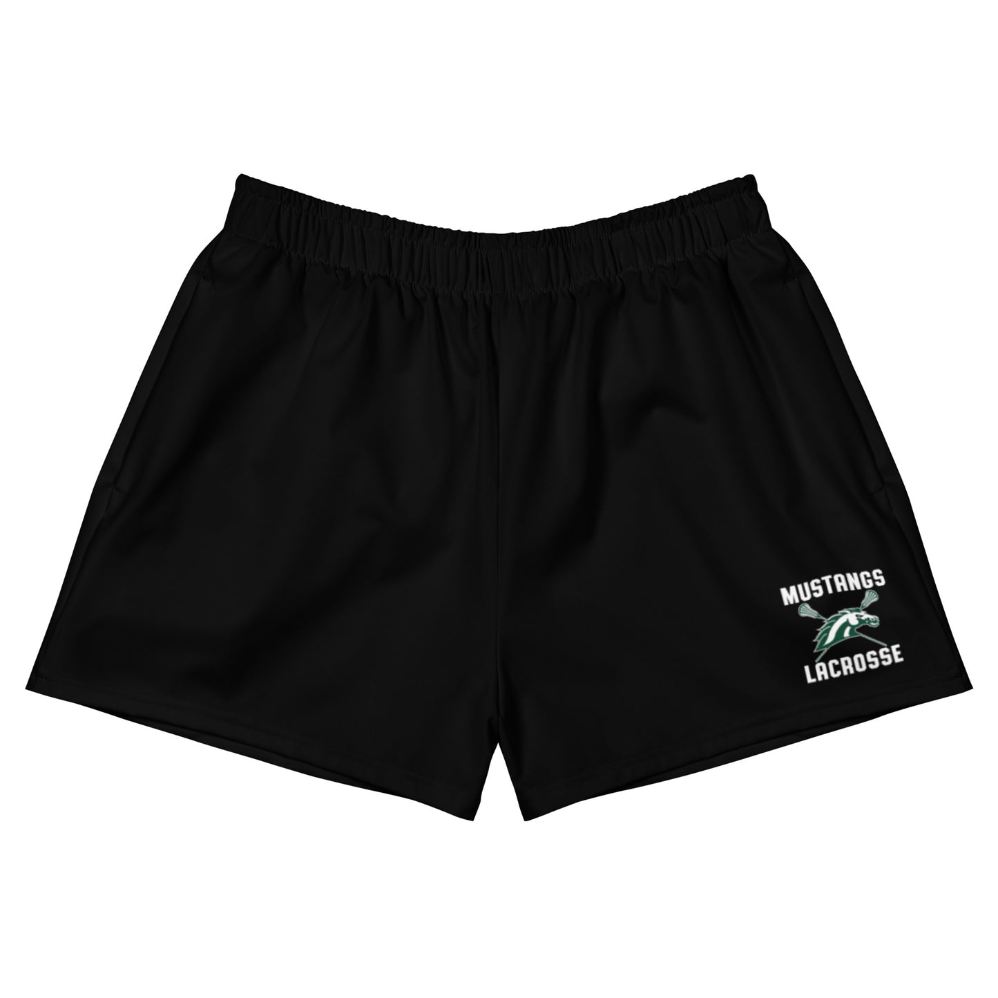 Women’s Mustangs Lacrosse Pocketed Athletic Shorts