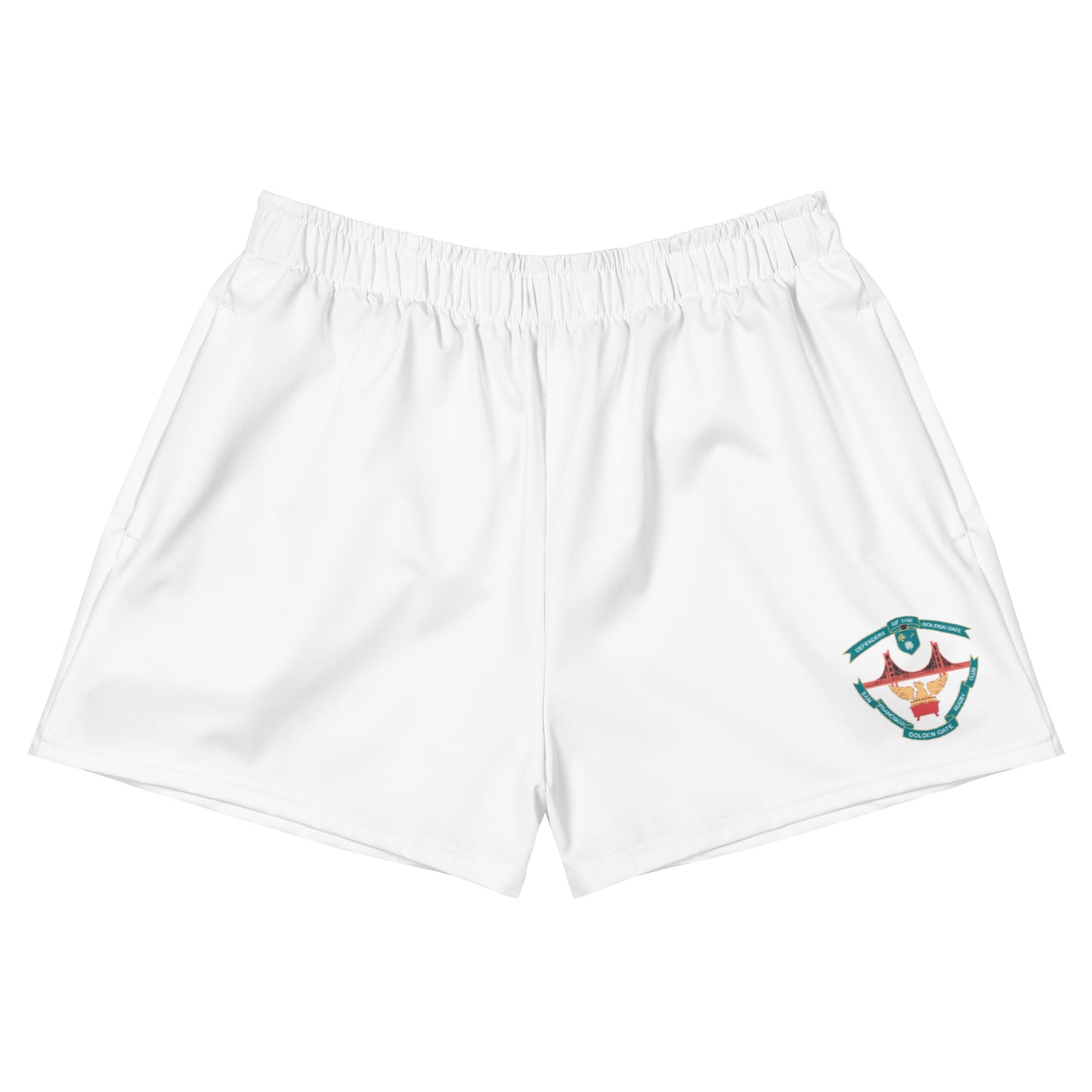 Women's SFGG Rugby Pocketed Athletic Shorts