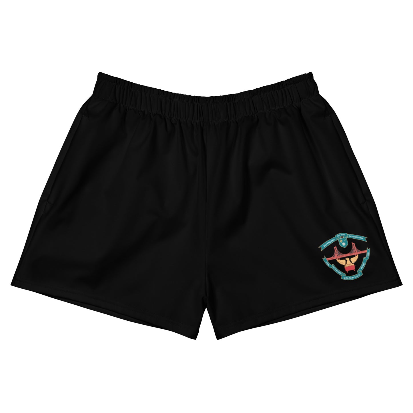 Women's SFGG Rugby Pocketed Athletic Shorts
