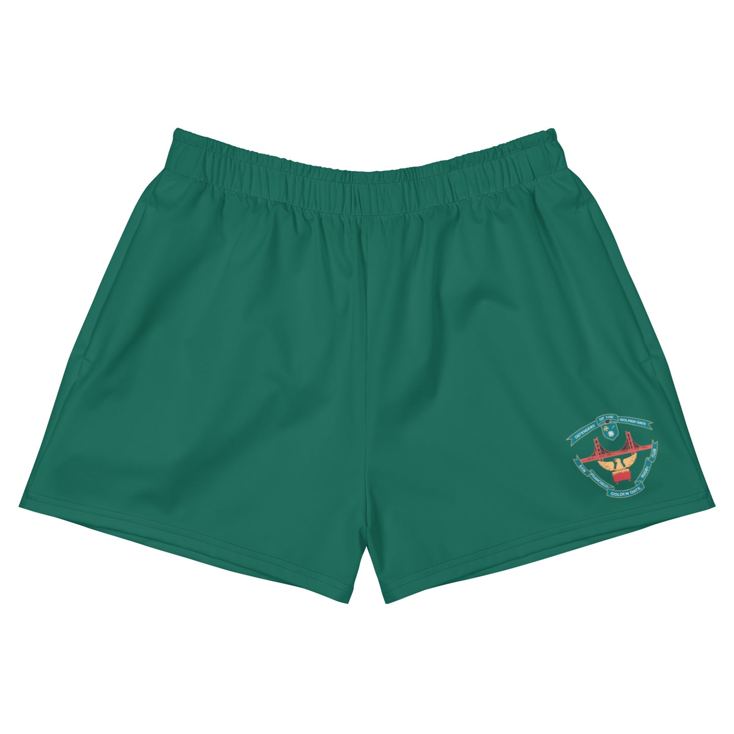 Women's SFGG Rugby Pocketed Athletic Shorts