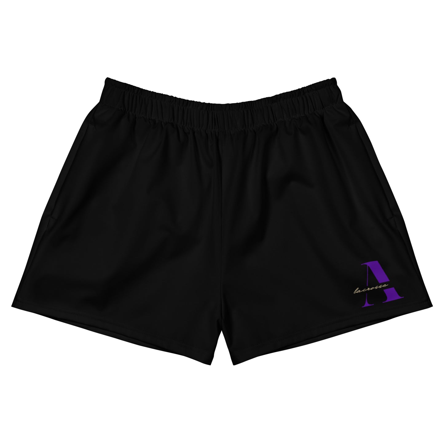 Women’s Amsterdam Lacrosse Athletic Shorts with Pockets
