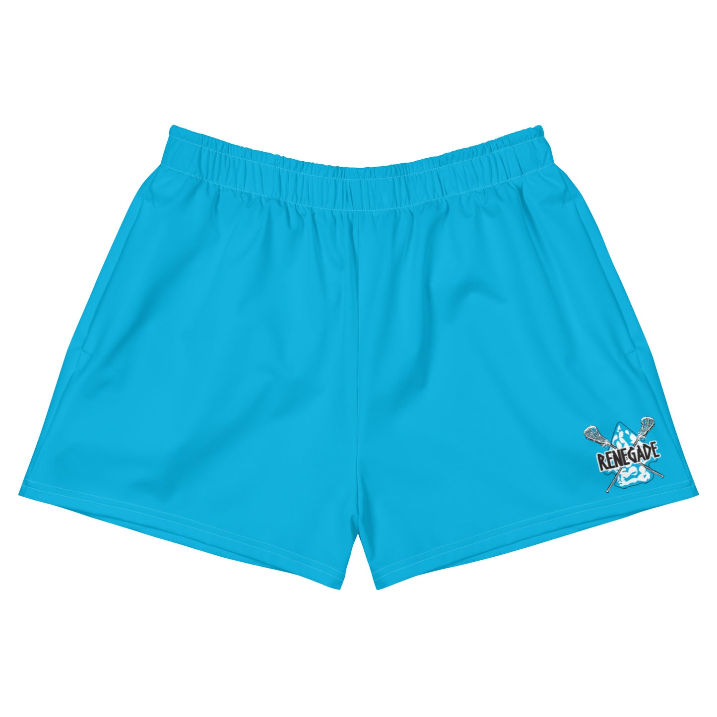 Women’s Renegade Lacrosse Athletic Shorts with Pockets