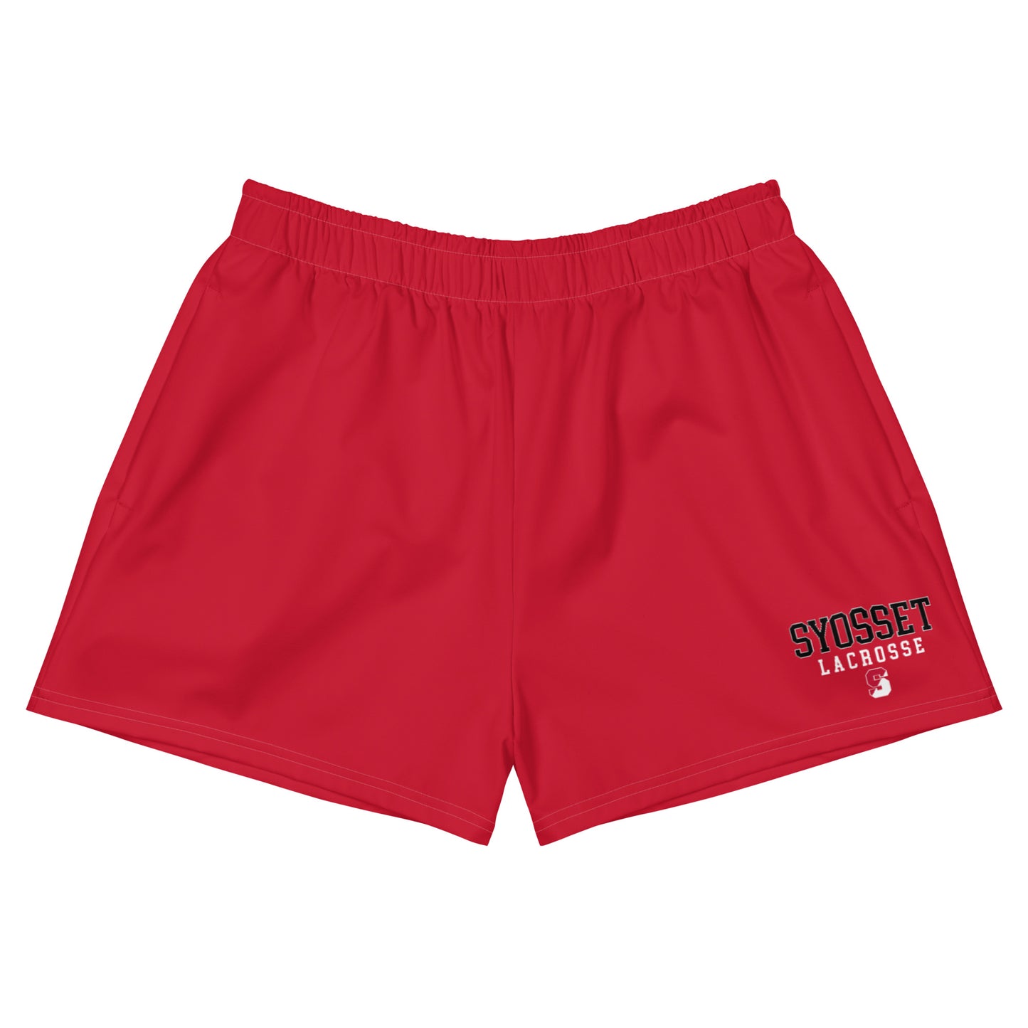 Women’s Syosset Lacrosse Athletic Shorts with Pockets