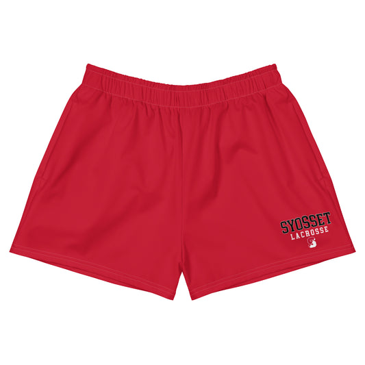 Women’s Syosset Lacrosse Athletic Shorts with Pockets