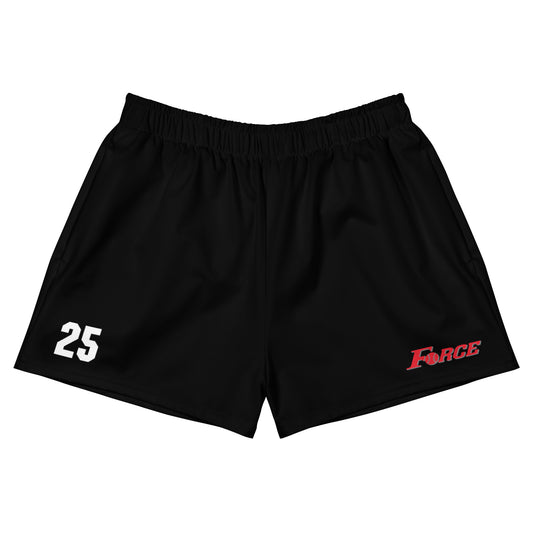 Women's Colorado Force Softball Pocketed Athletic Shorts - Personalized