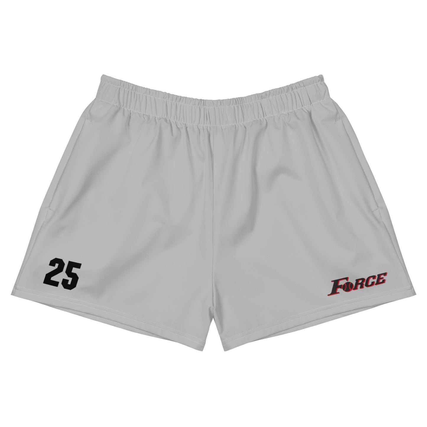 Women's Colorado Force Softball Pocketed Athletic Shorts - Personalized