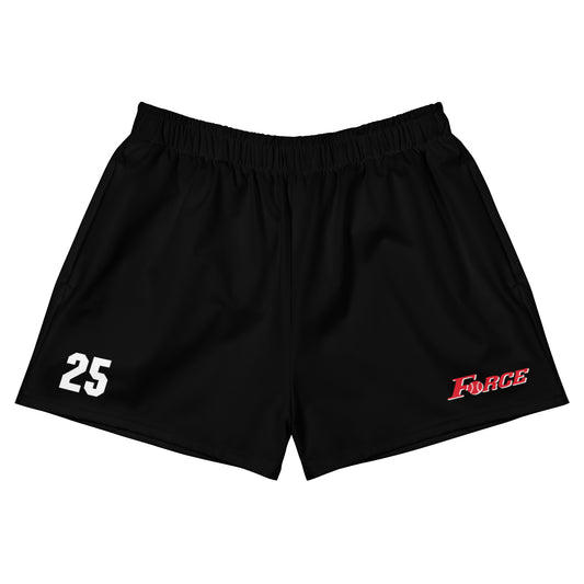 Women's Colorado Force Softball Pocketed Athletic Shorts - Personalized