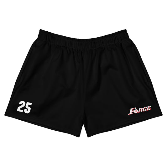 Women's Colorado Force Softball Pocketed Athletic Shorts - Personalized