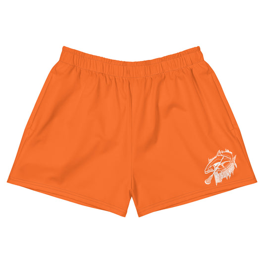 Women's Kingfish Lacrosse Pocketed Athletic Shorts