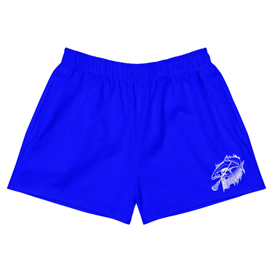 Women's Kingfish Lacrosse Pocketed Athletic Shorts