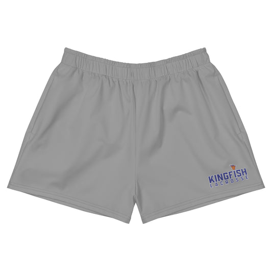 Women's Kingfish Lacrosse Pocketed Athletic Shorts