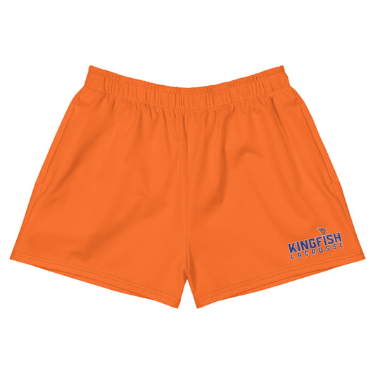 Women's Kingfish Lacrosse Pocketed Athletic Shorts