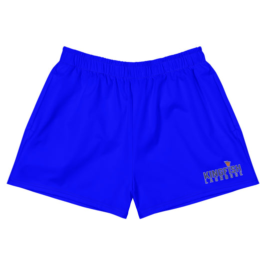 Women's Kingfish Lacrosse Pocketed Athletic Shorts