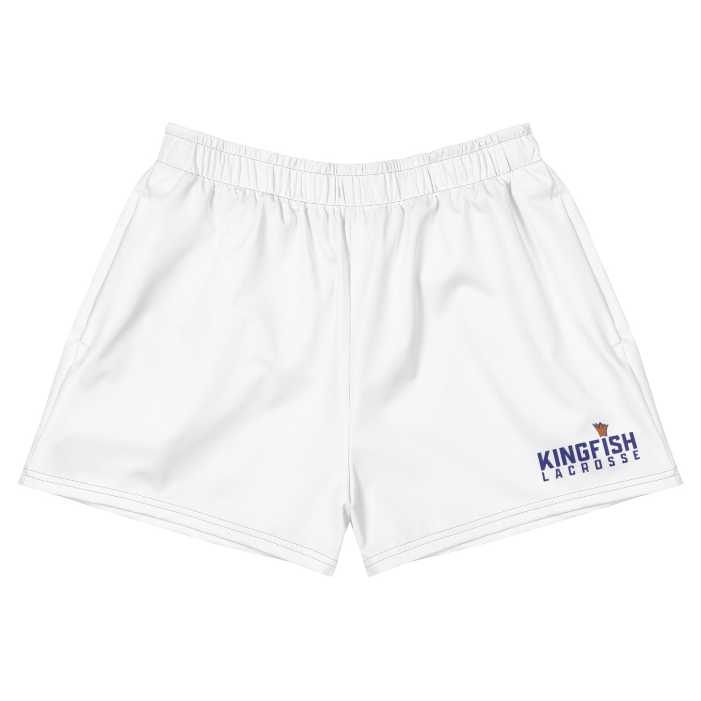 Women's Kingfish Lacrosse Pocketed Athletic Shorts