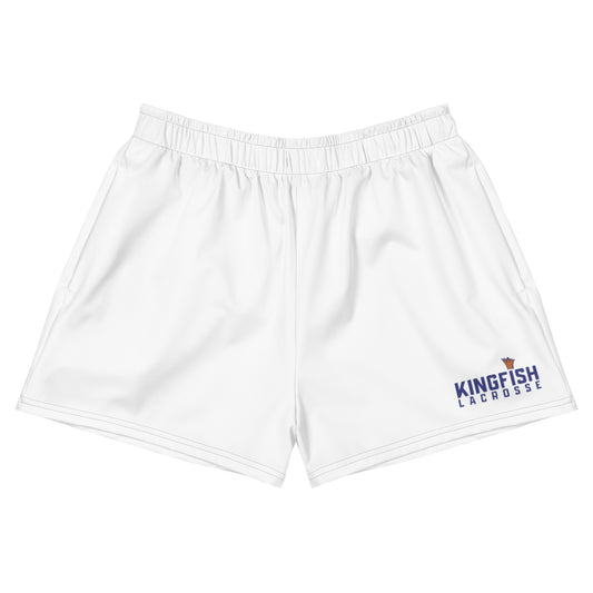 Women's Kingfish Lacrosse Pocketed Athletic Shorts