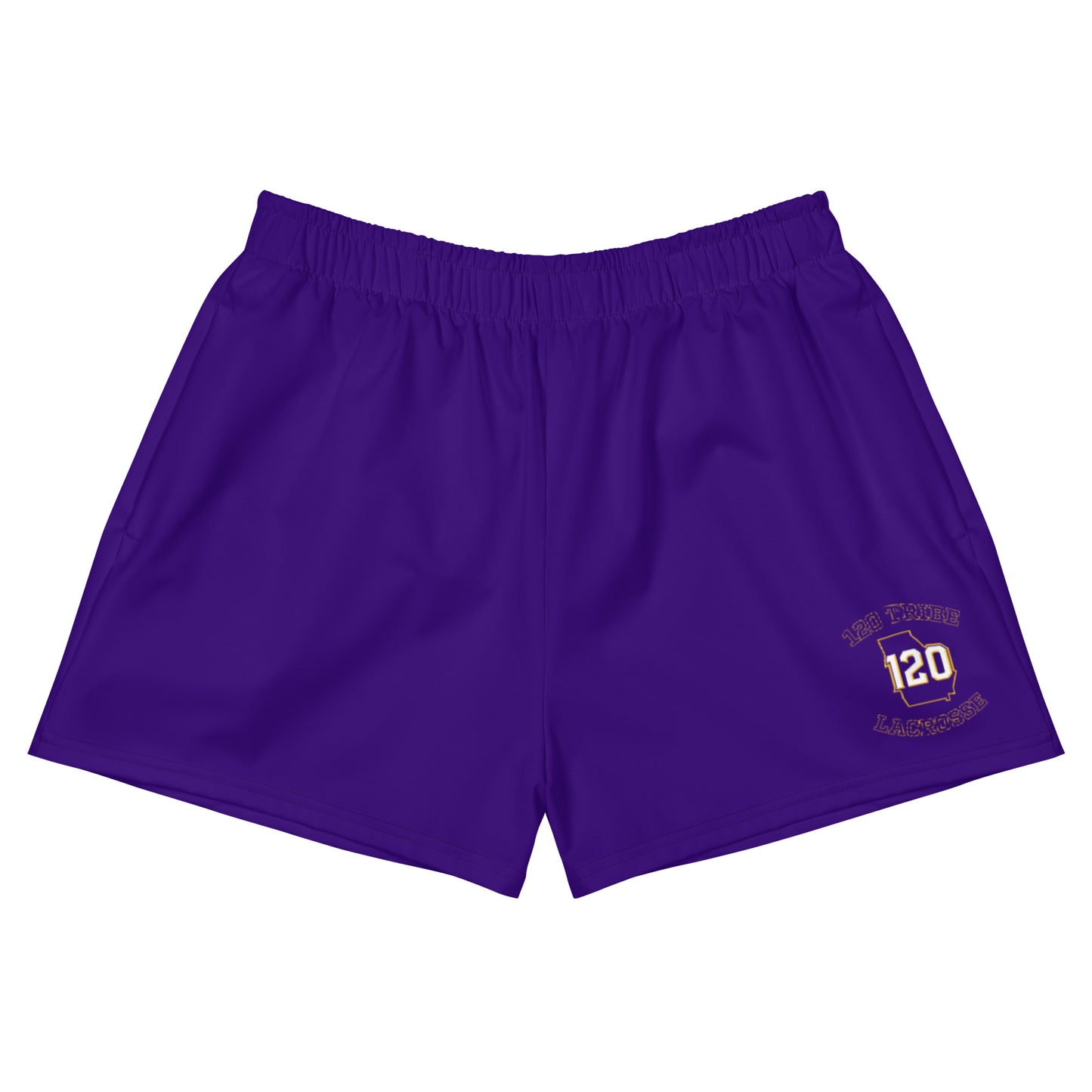 Women's 120 Tribe Lacrosse Pocketed Athletic Shorts