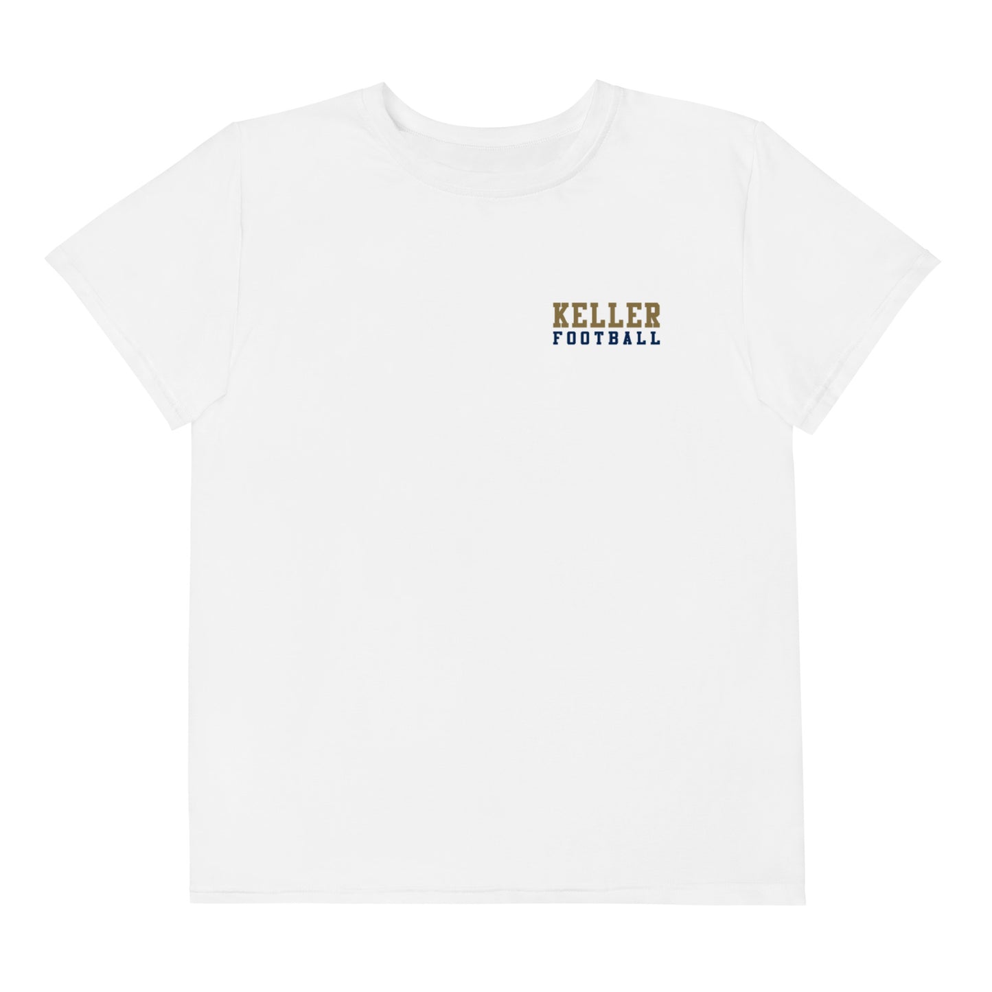 Youth Keller Football Premium Athletic T-Shirt | Water Tower