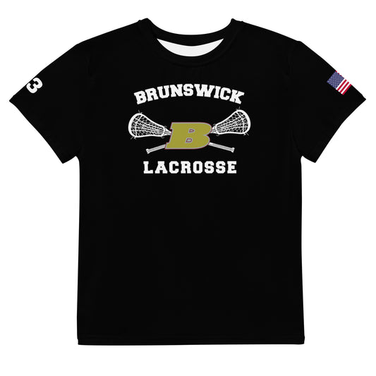 Youth BJR Lacrosse Premium Performance Shirt - Personalized