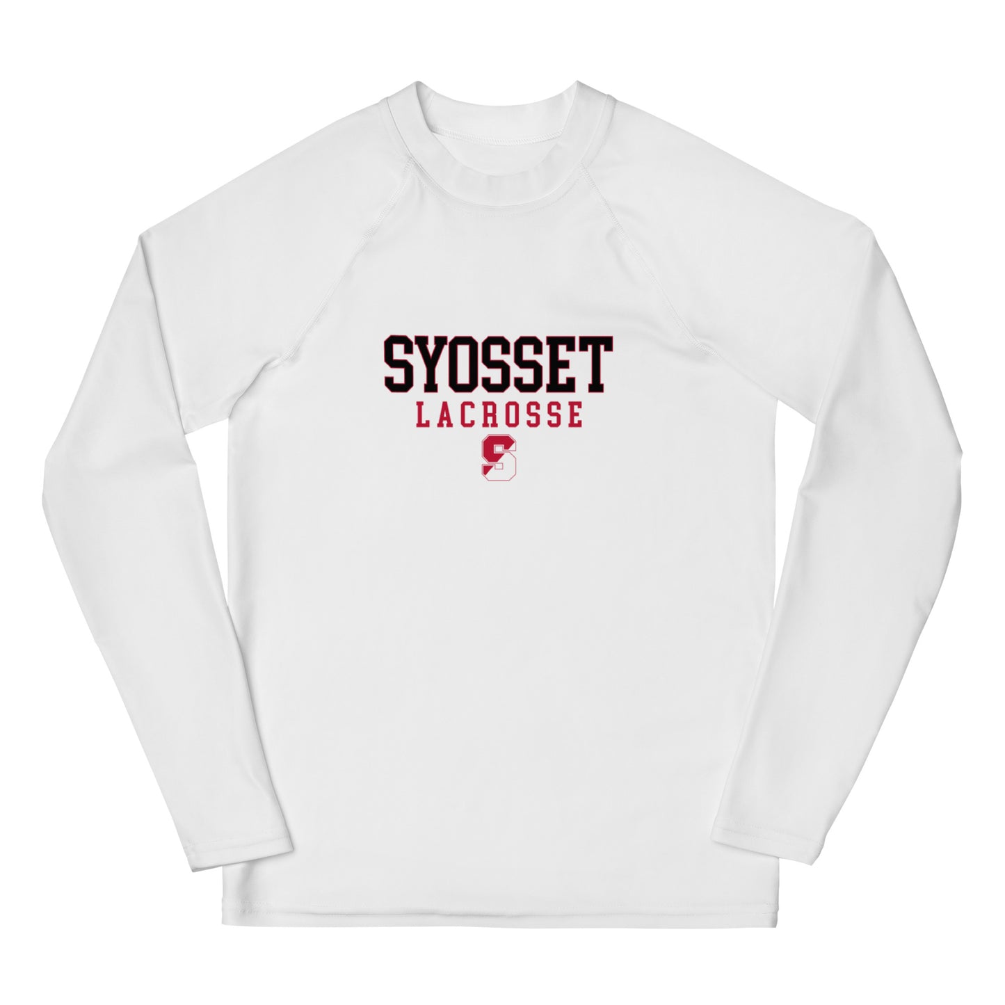 Youth Syosset Lacrosse Rash Guard