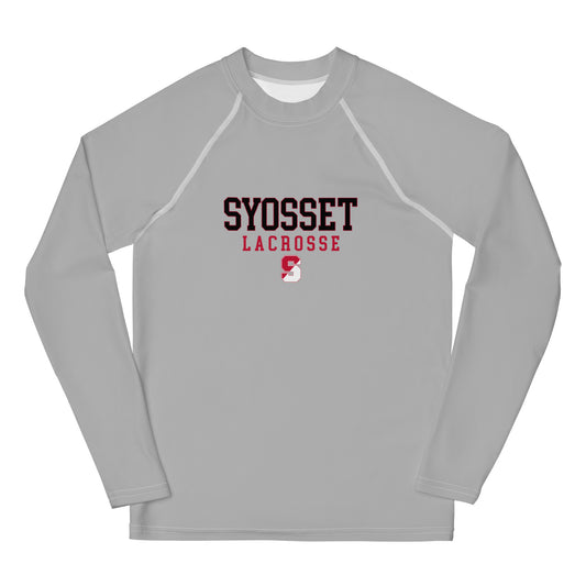 Youth Syosset Lacrosse Rash Guard