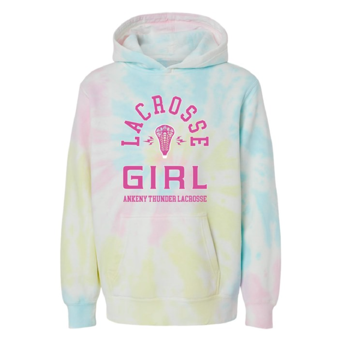 Youth Ankeny Thunder Tie Dye Hoodie
