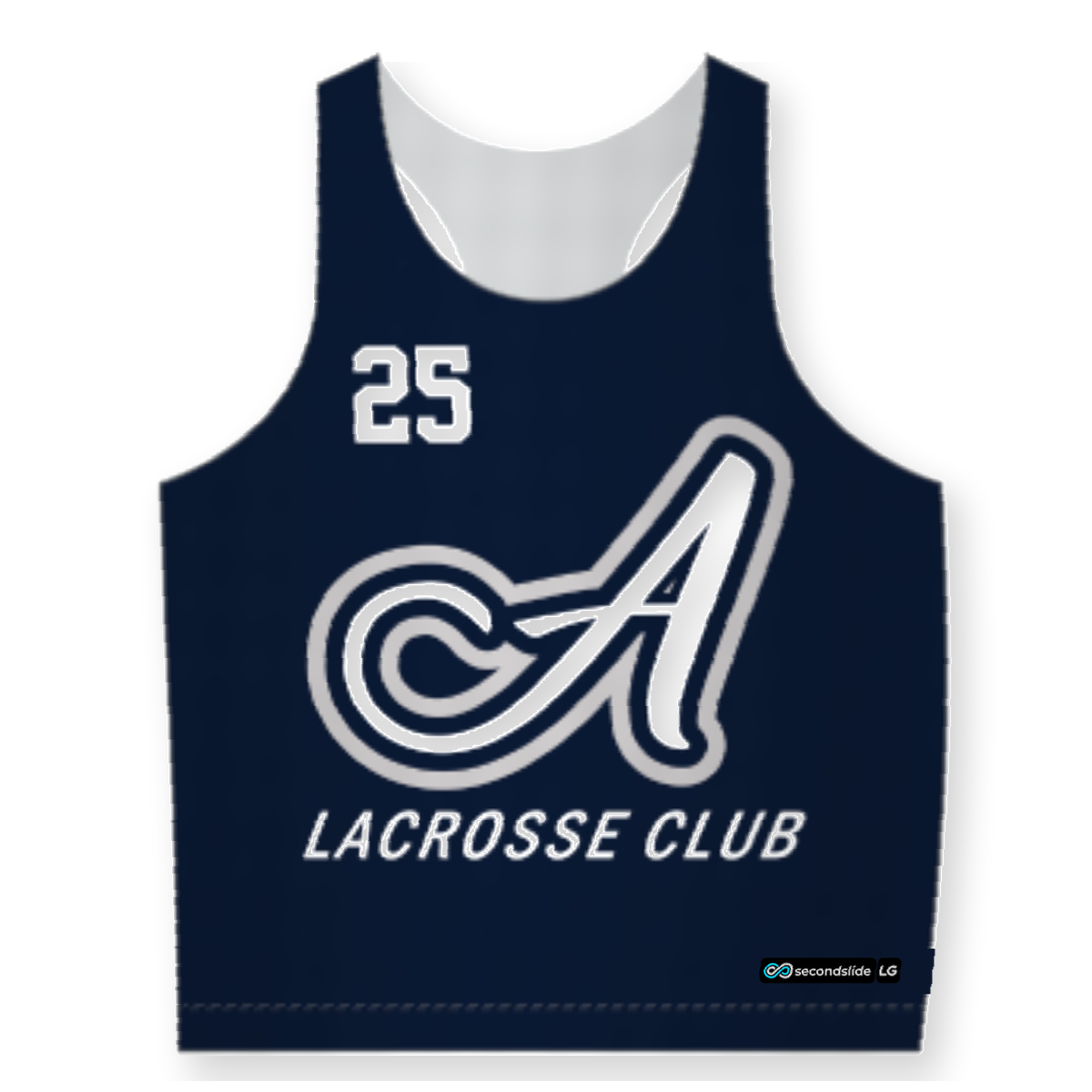 Augusta Lacrosse Girls K-1st Grade Pinnie mockup 1