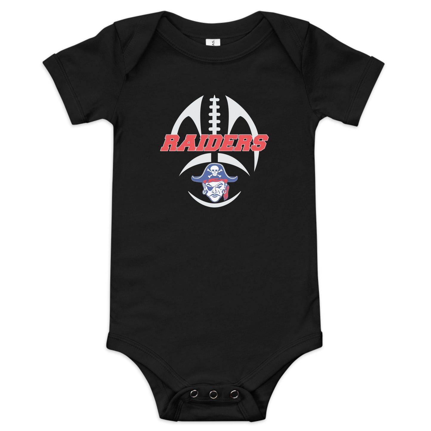 Baby Fairport Raiders Bella + Canvas Onesie
