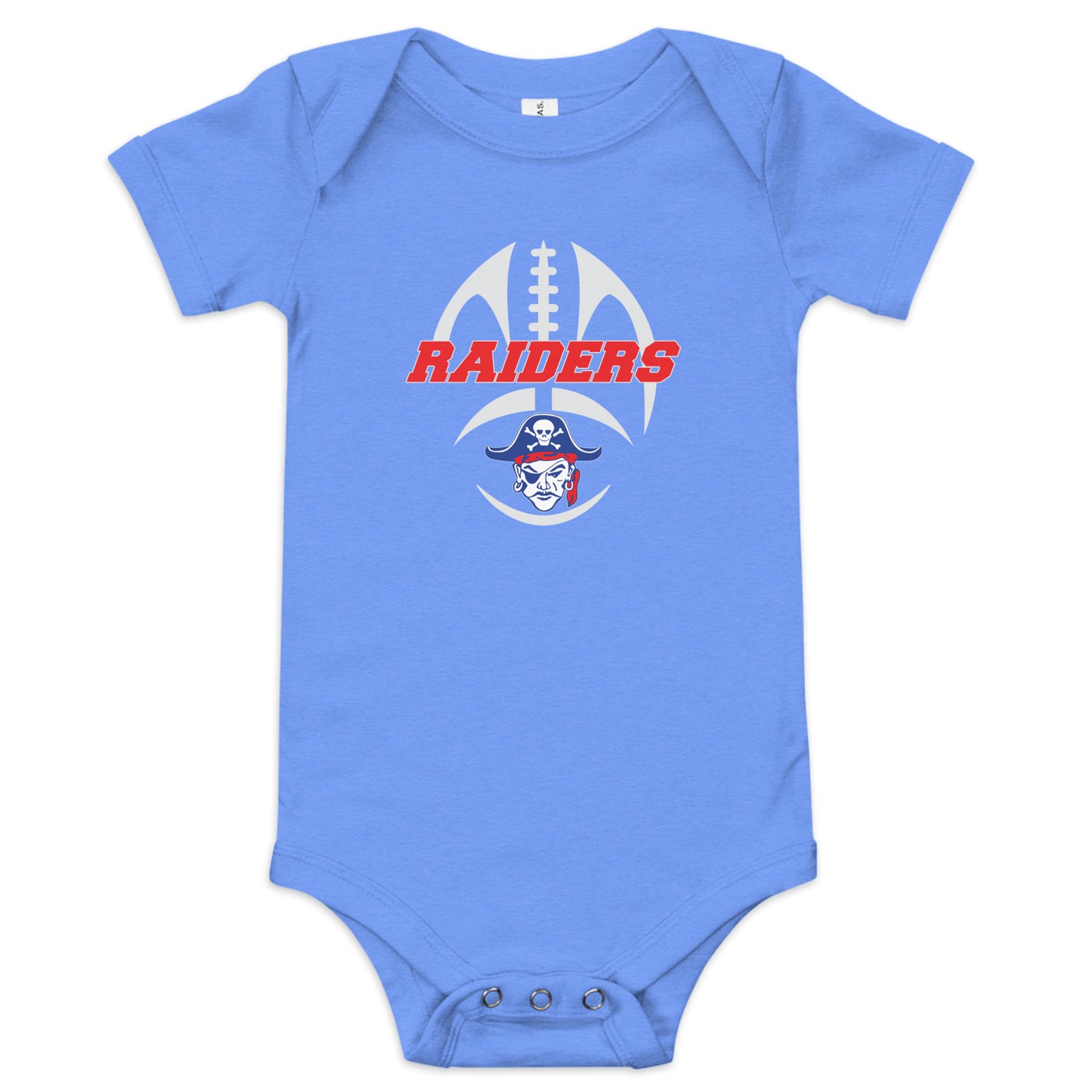 Baby Fairport Raiders Bella + Canvas Onesie