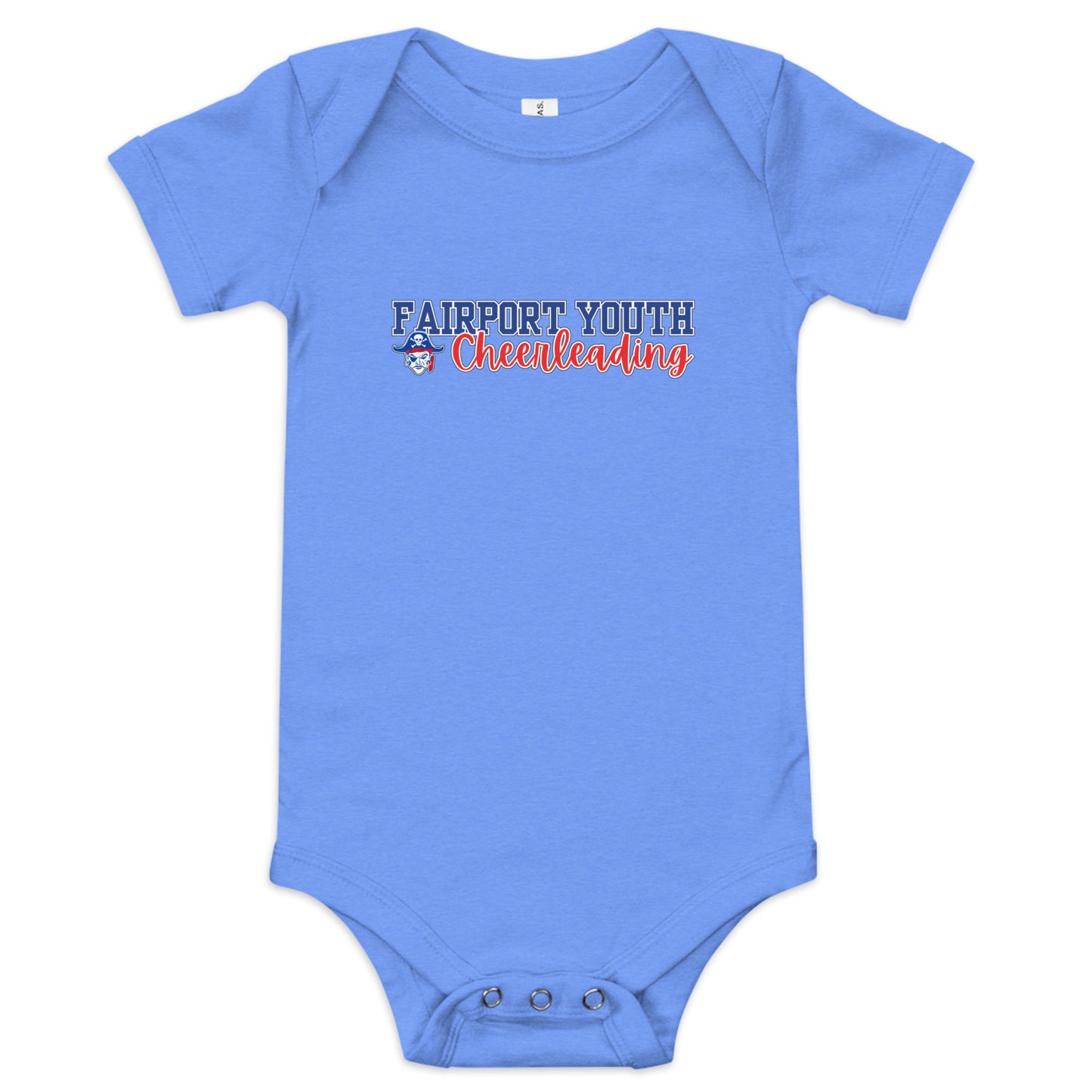 Baby Fairport Raiders Bella + Canvas Onesie