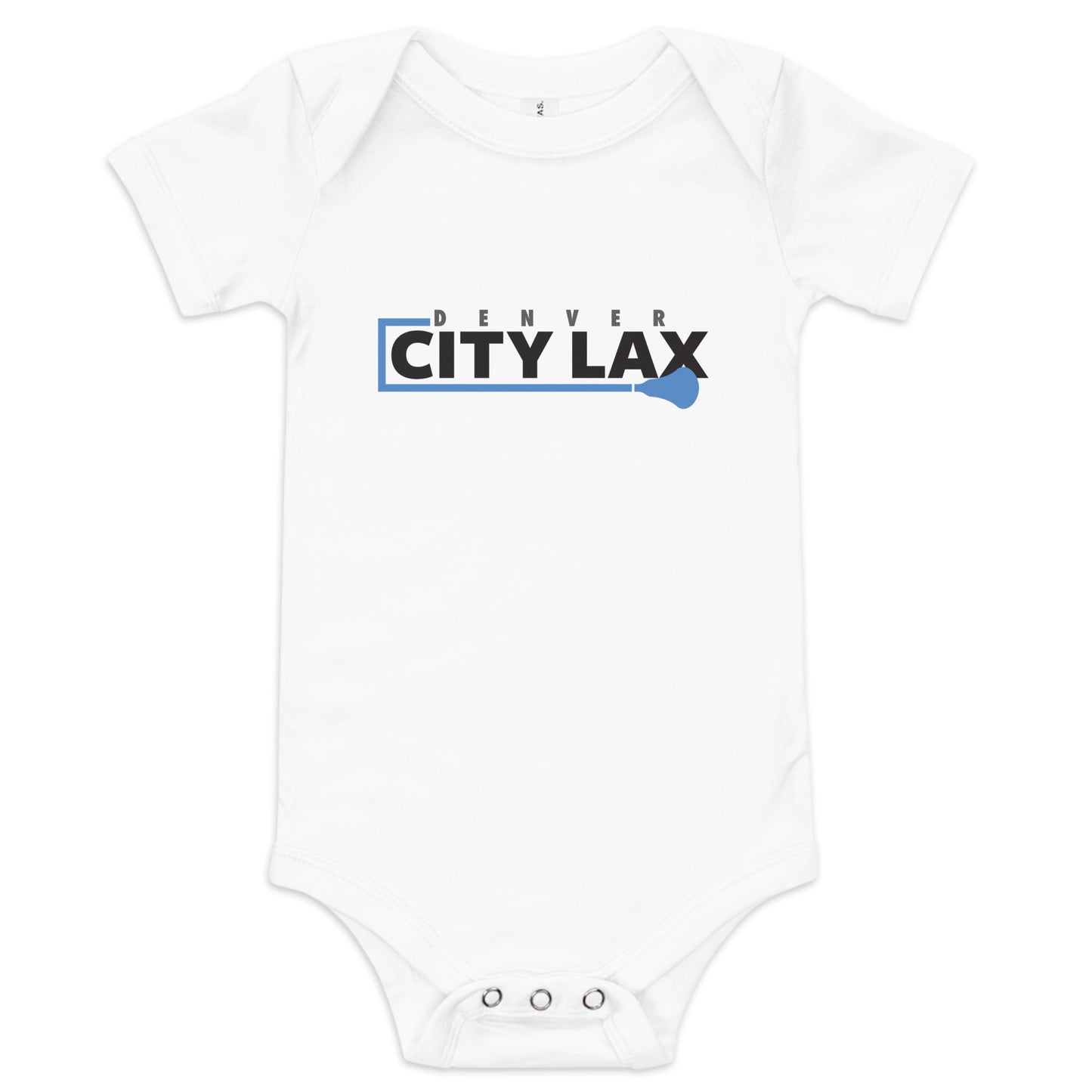 Baby Denver City Lax Bella + Canvas Onesie