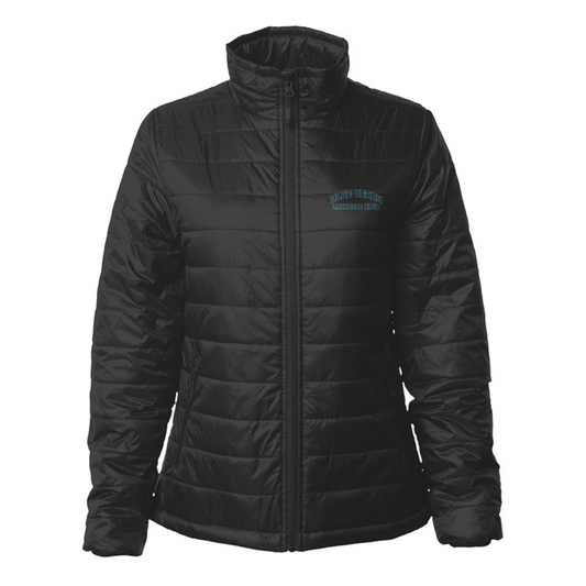 Women's Blue Heron Lacrosse Puffer Jacket