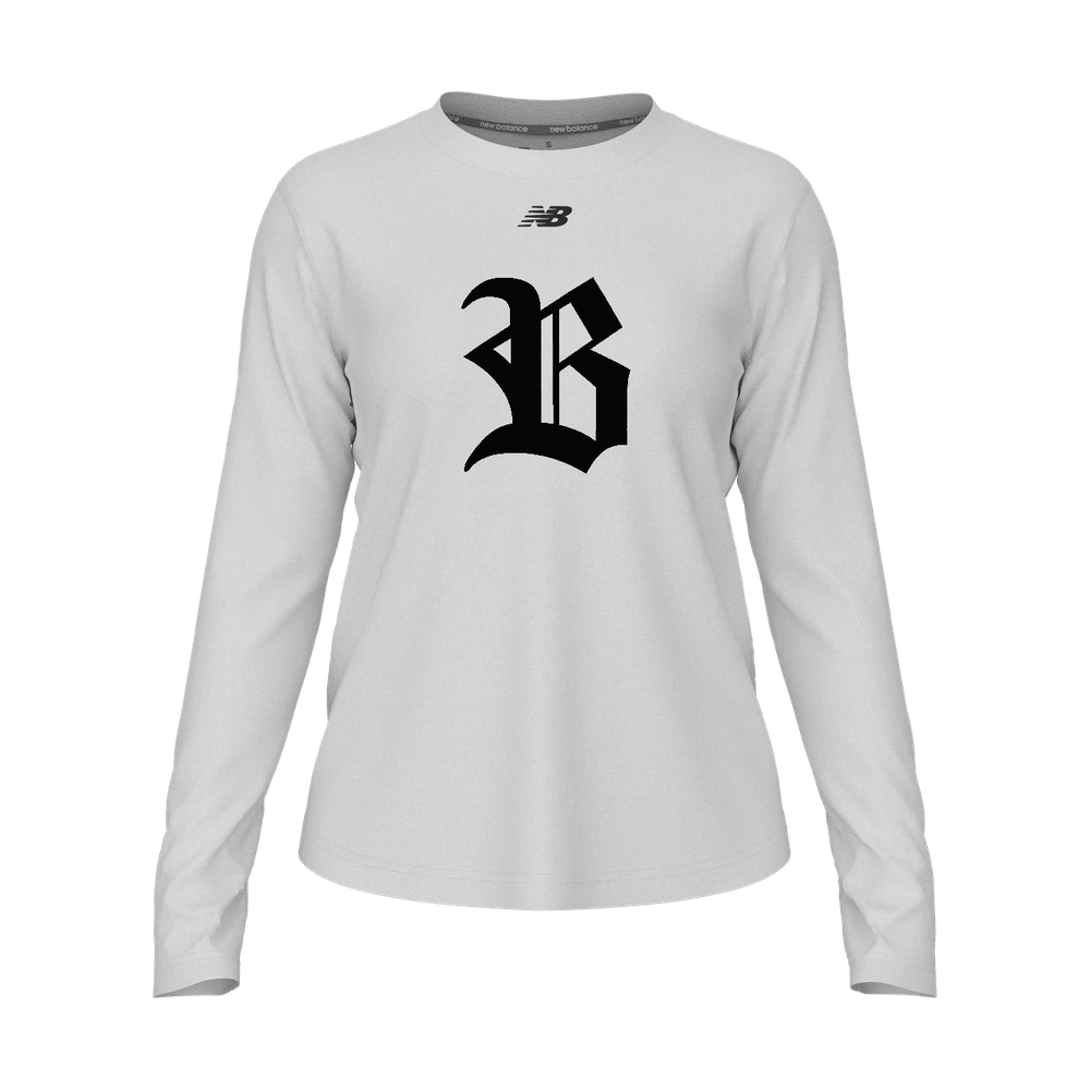 Women’s Blacksox Activate Long Sleeve Tech T-Shirt — Mom Bundle - White
