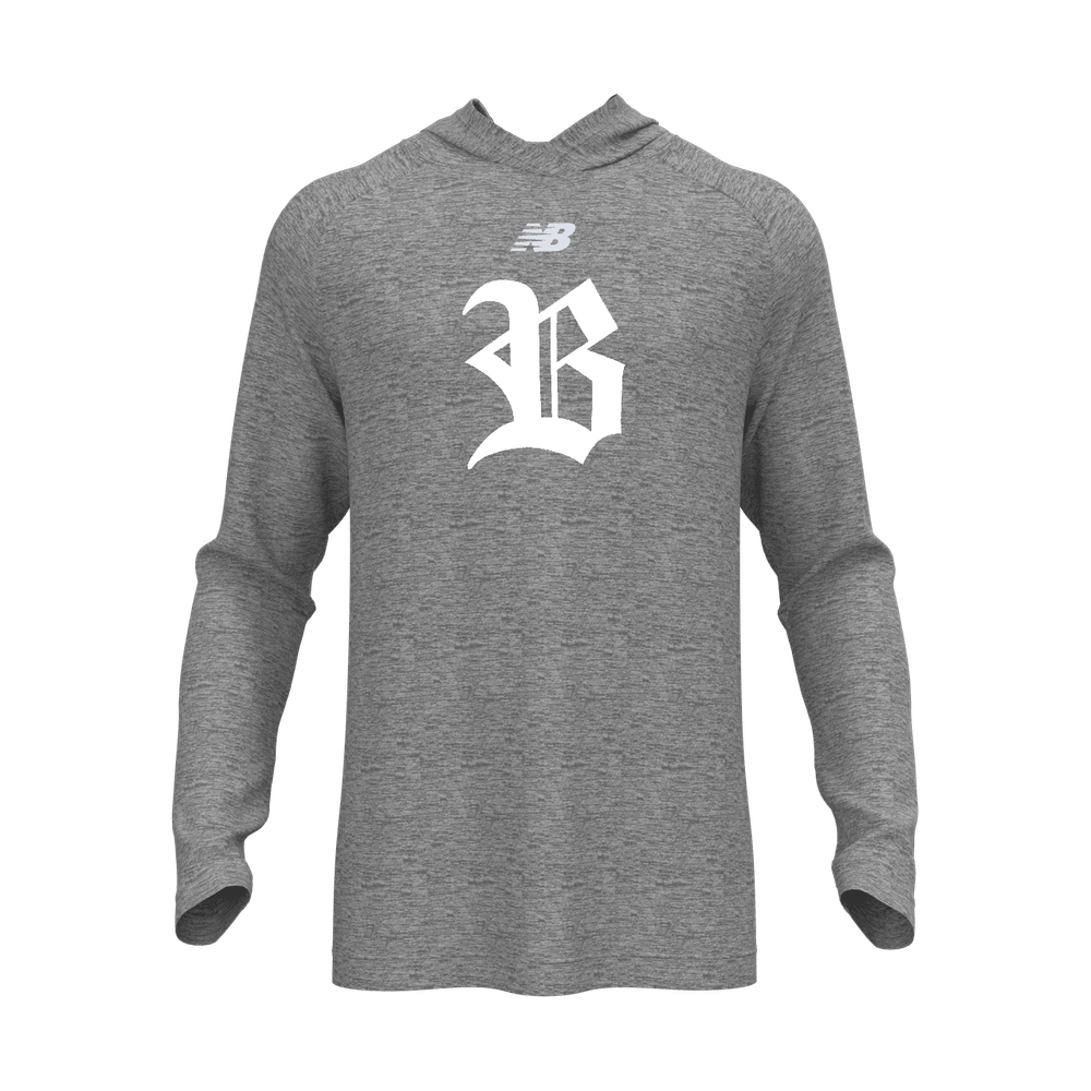 Adult Blacksox Athletics Lightweight Hoodie - Heather Grey