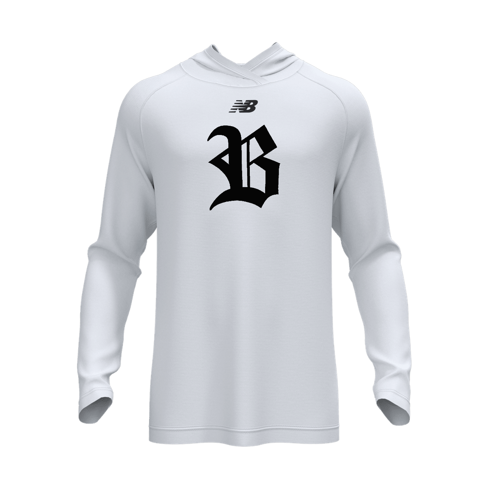 Adult Blacksox Athletics Lightweight Hoodie - White