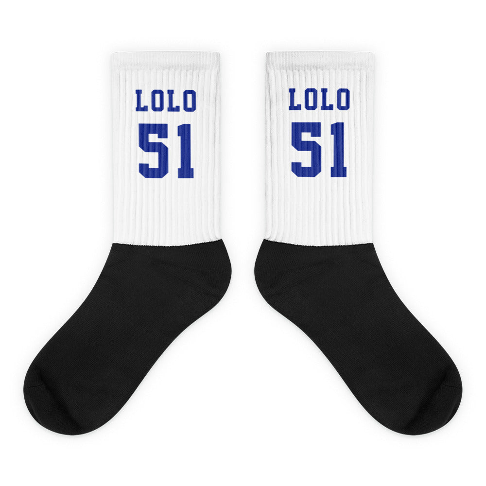 Hopkins Lacrosse Sublimated Socks - TOLO 51
