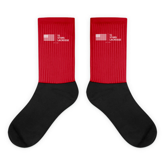 51 Stars Lacrosse Corner Socks