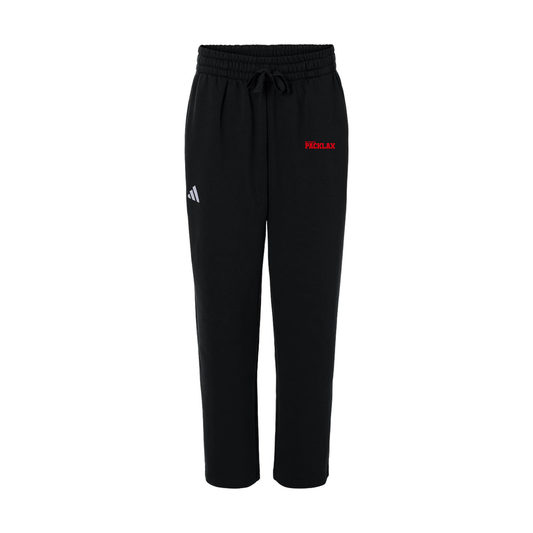 NC State PackLax Adidas Mens Fleece Pants - Black