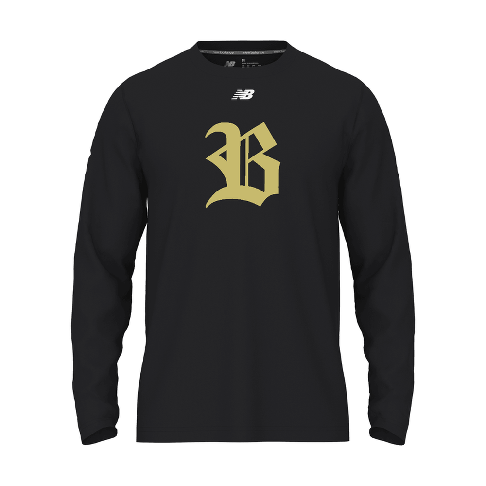 Adult Blacksox Activate Long Sleeve Tech T-Shirt — Dad Bundle - Black