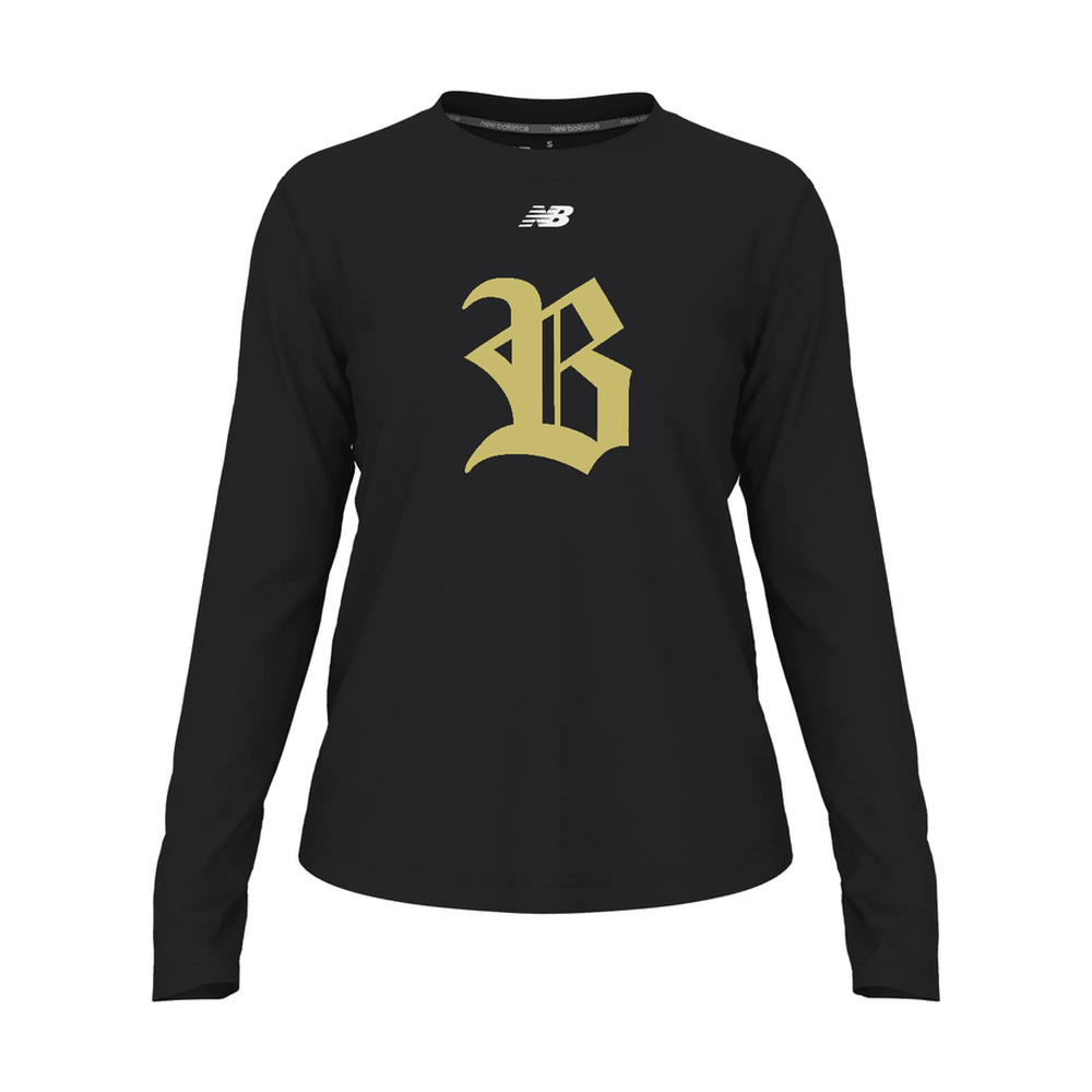 Women’s Blacksox Activate Long Sleeve Tech T-Shirt — Mom Bundle - Black