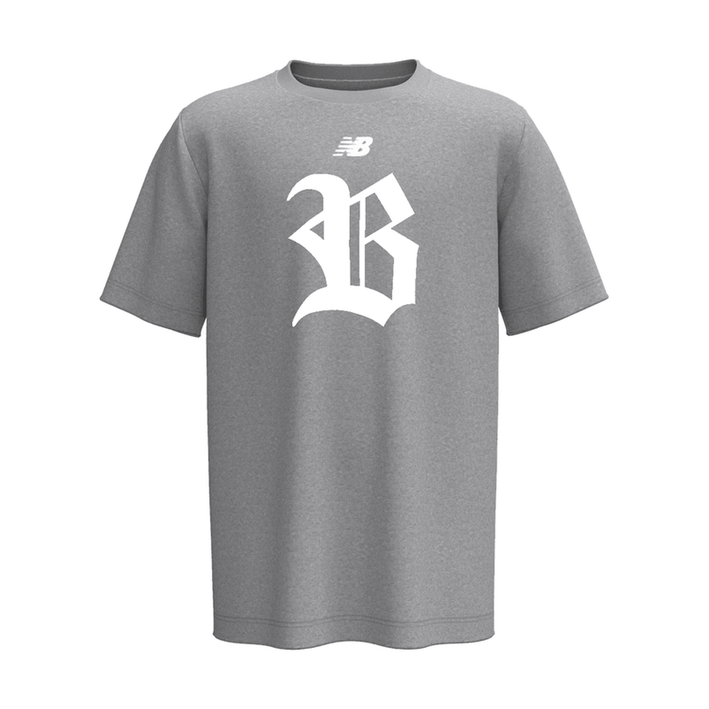 Youth Blacksox NBlend Tee — Youth Swag Pack - Heather Grey