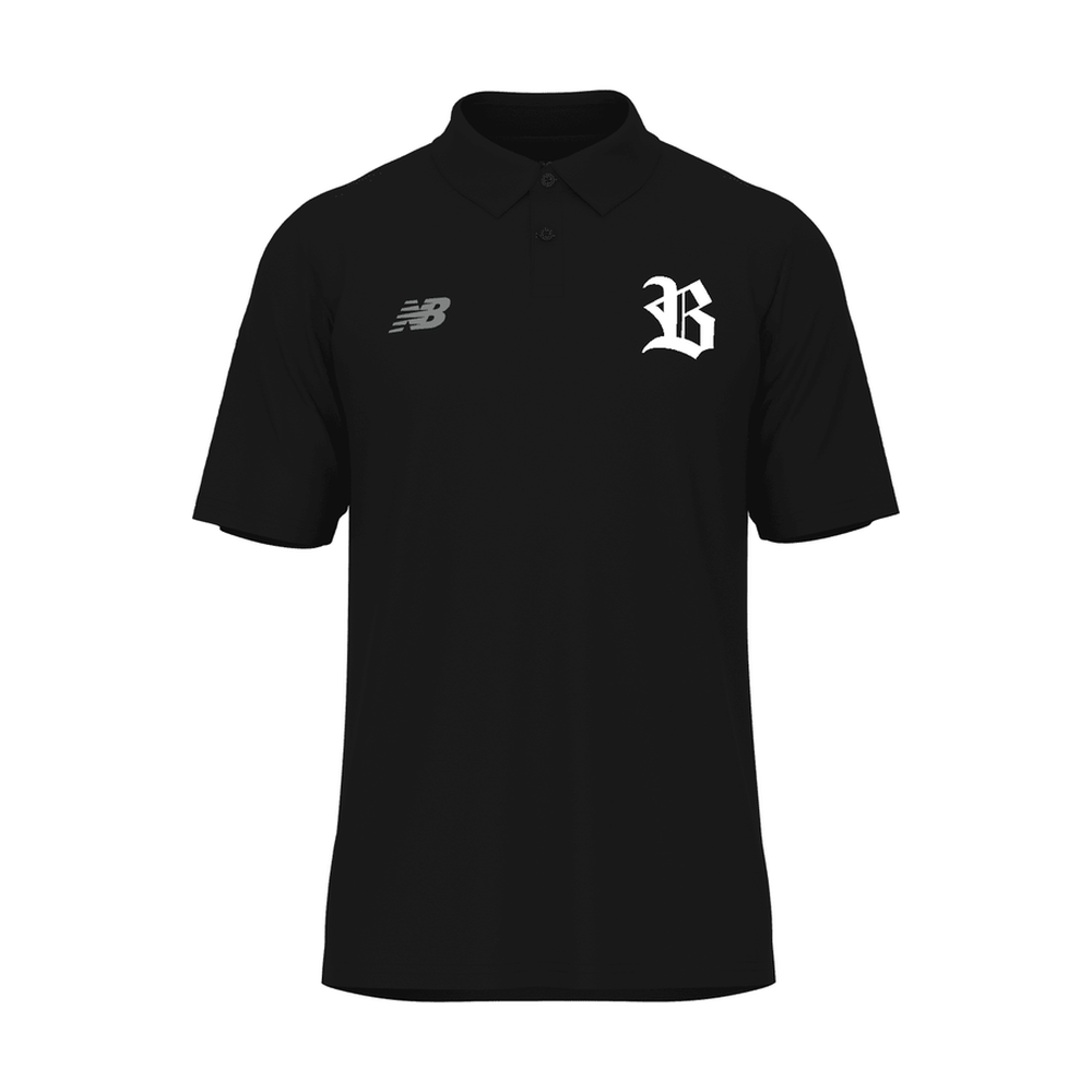 Adult Blacksox NB Performance Polo — Dad Bundle - Black