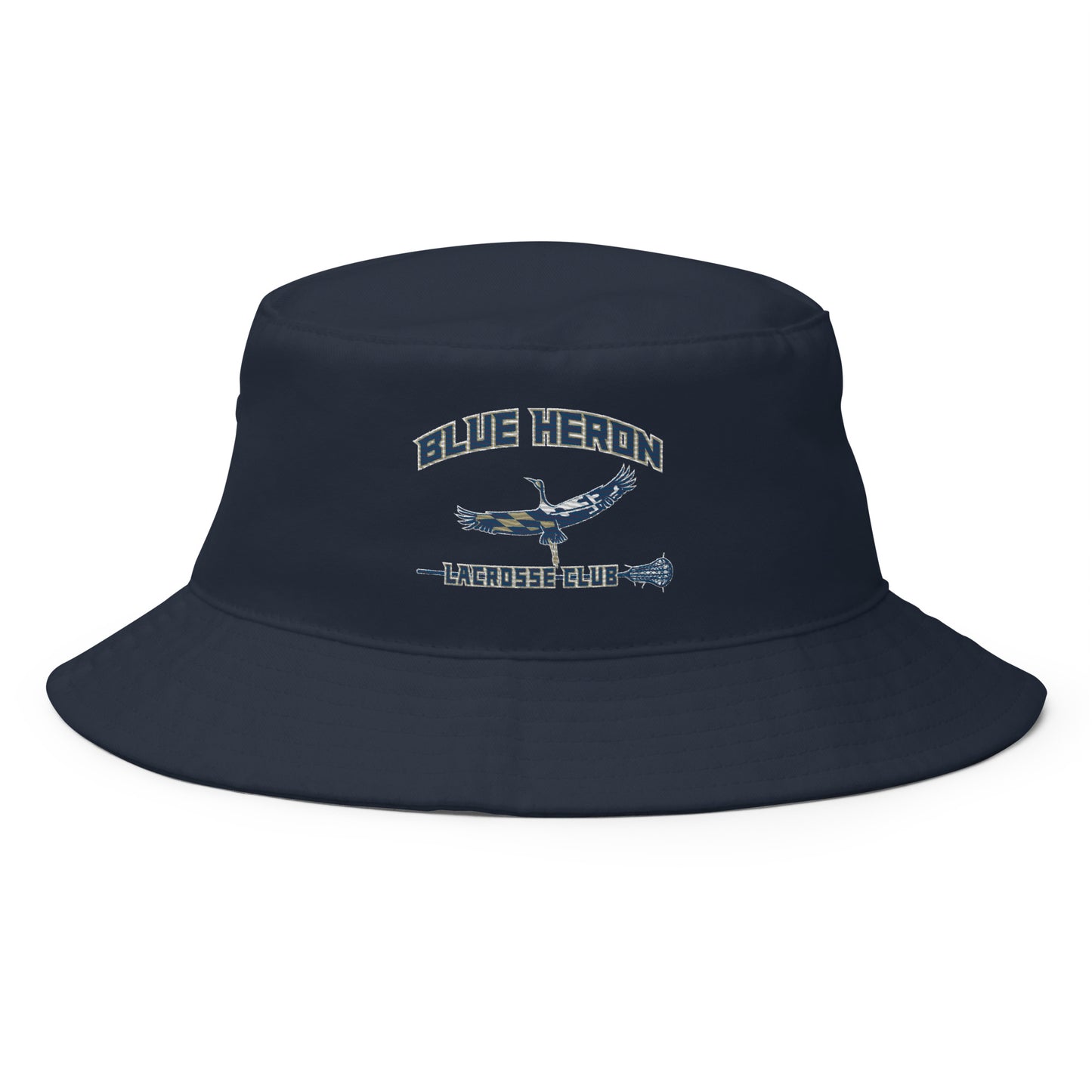 Blue Heron Lacrosse Bucket Hat
