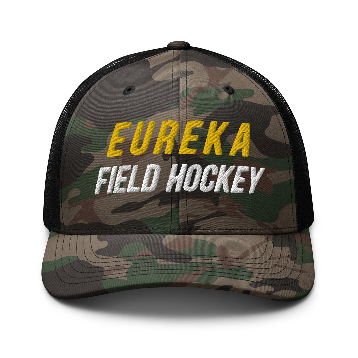 Eureka Field Hockey Camouflage Trucker Hat