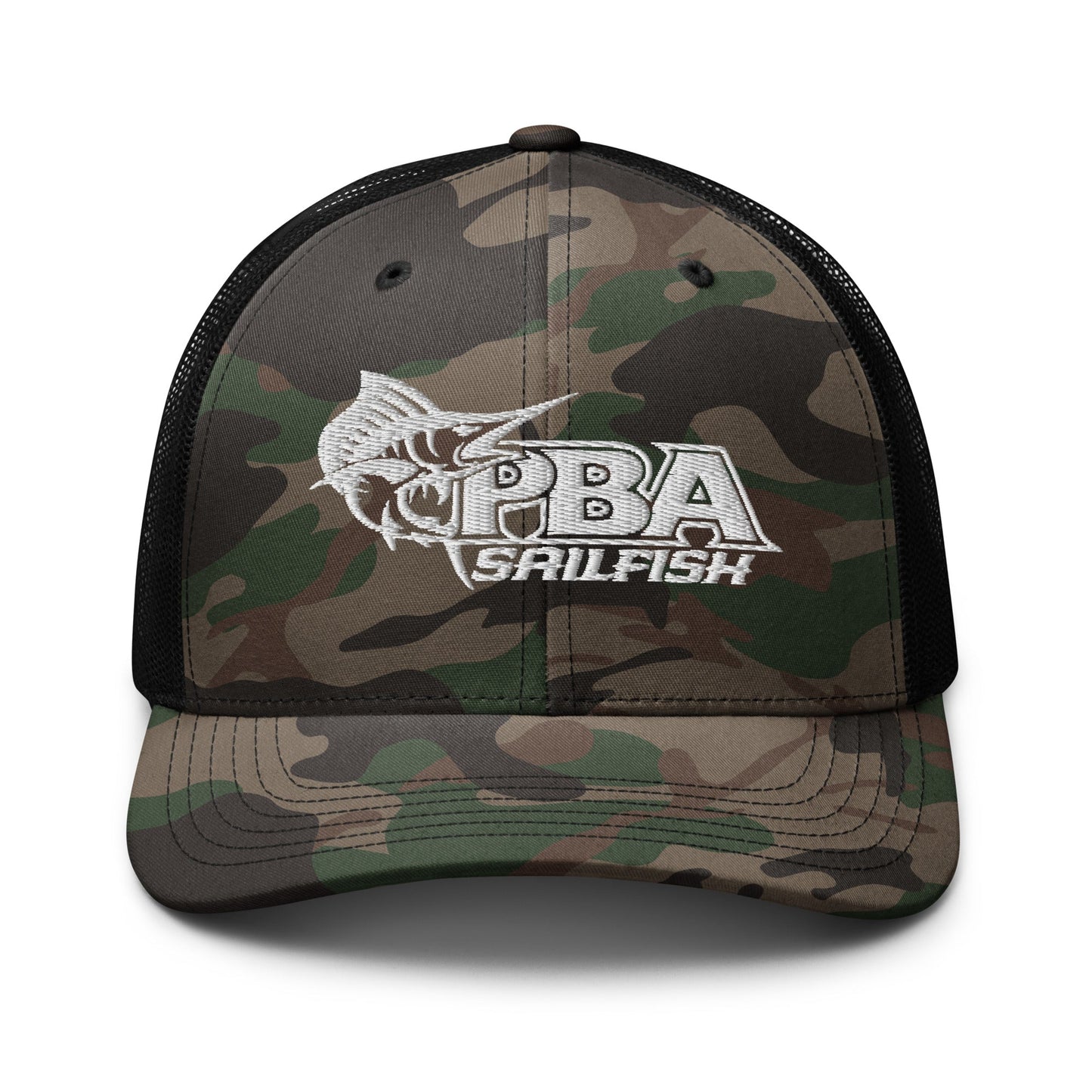 PBA Lacrosse Camouflage Trucker Hat