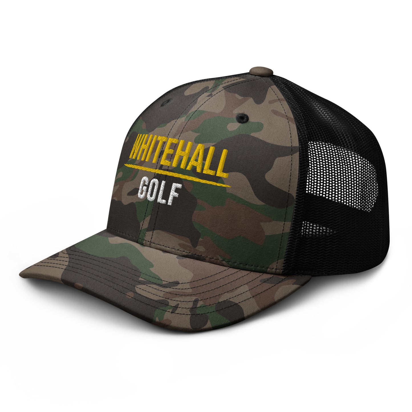 Whitehall Golf Camo Trucker Hat