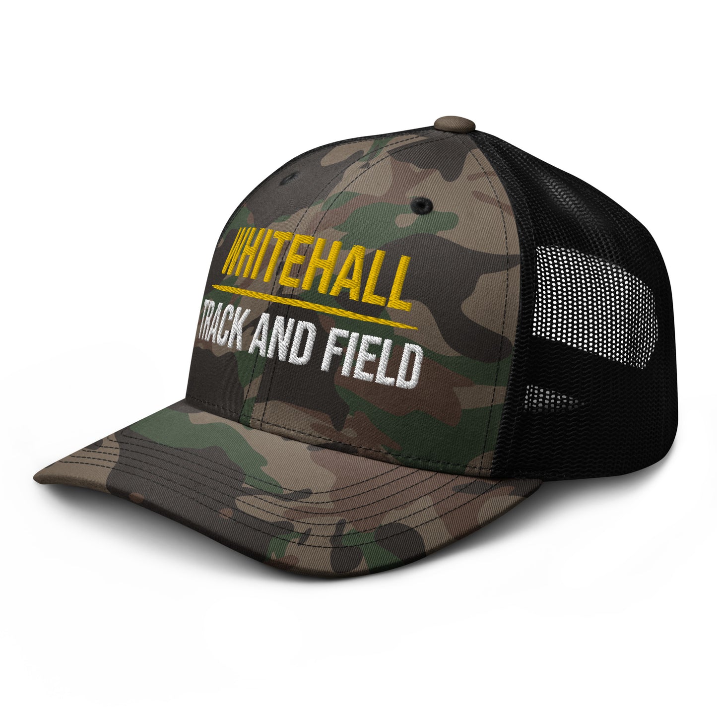 Whitehall Track Camo Trucker Hat