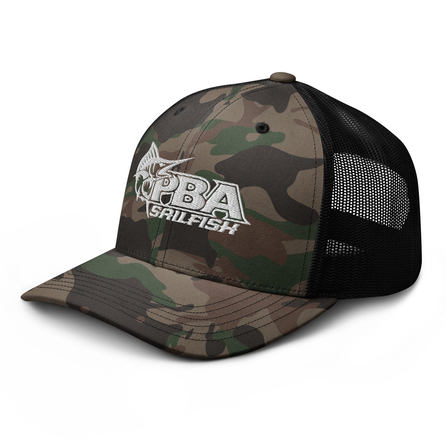 PBA Lacrosse Camouflage Trucker Hat
