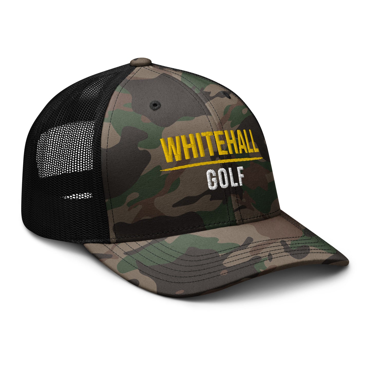 Whitehall Golf Camo Trucker Hat