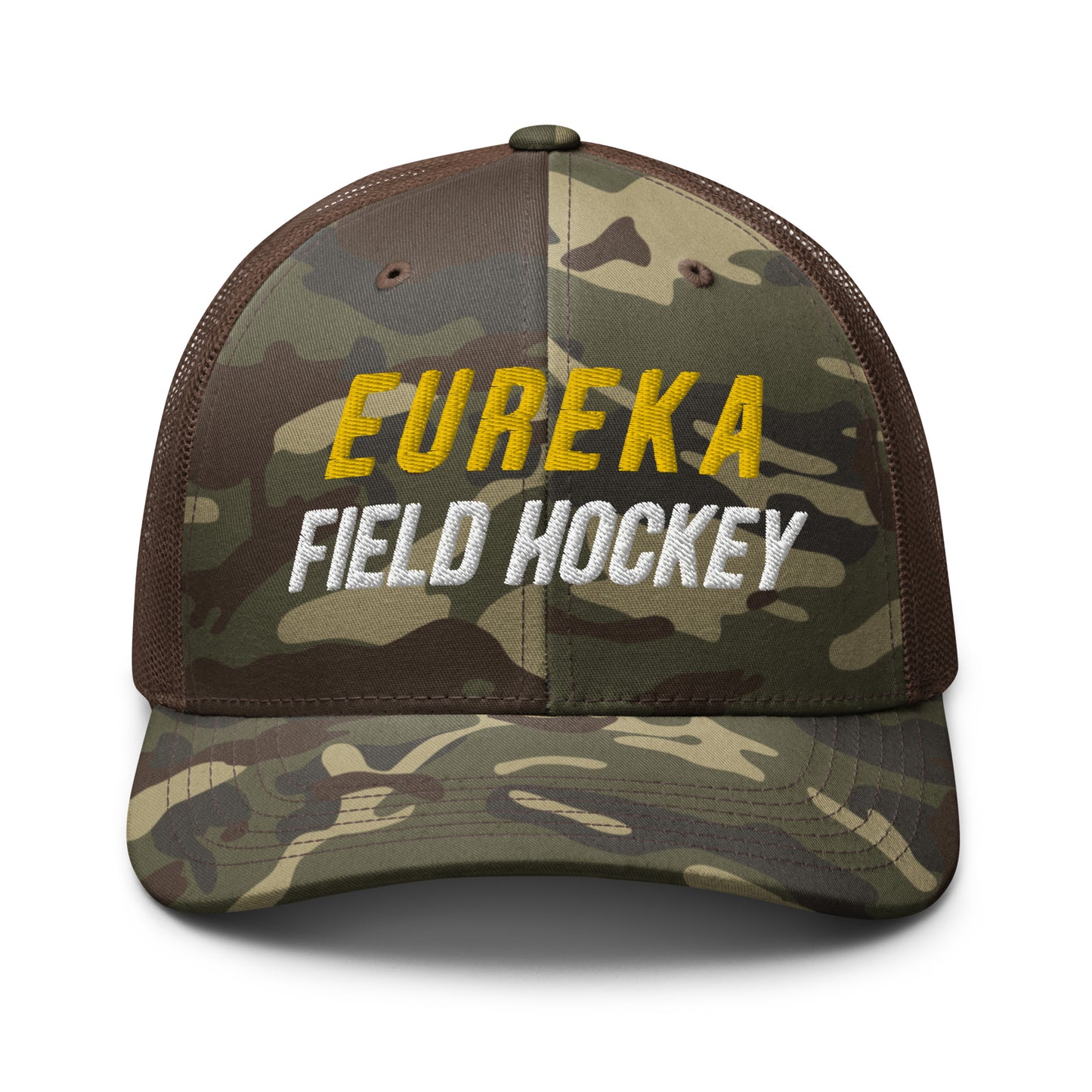 Eureka Field Hockey Camouflage Trucker Hat