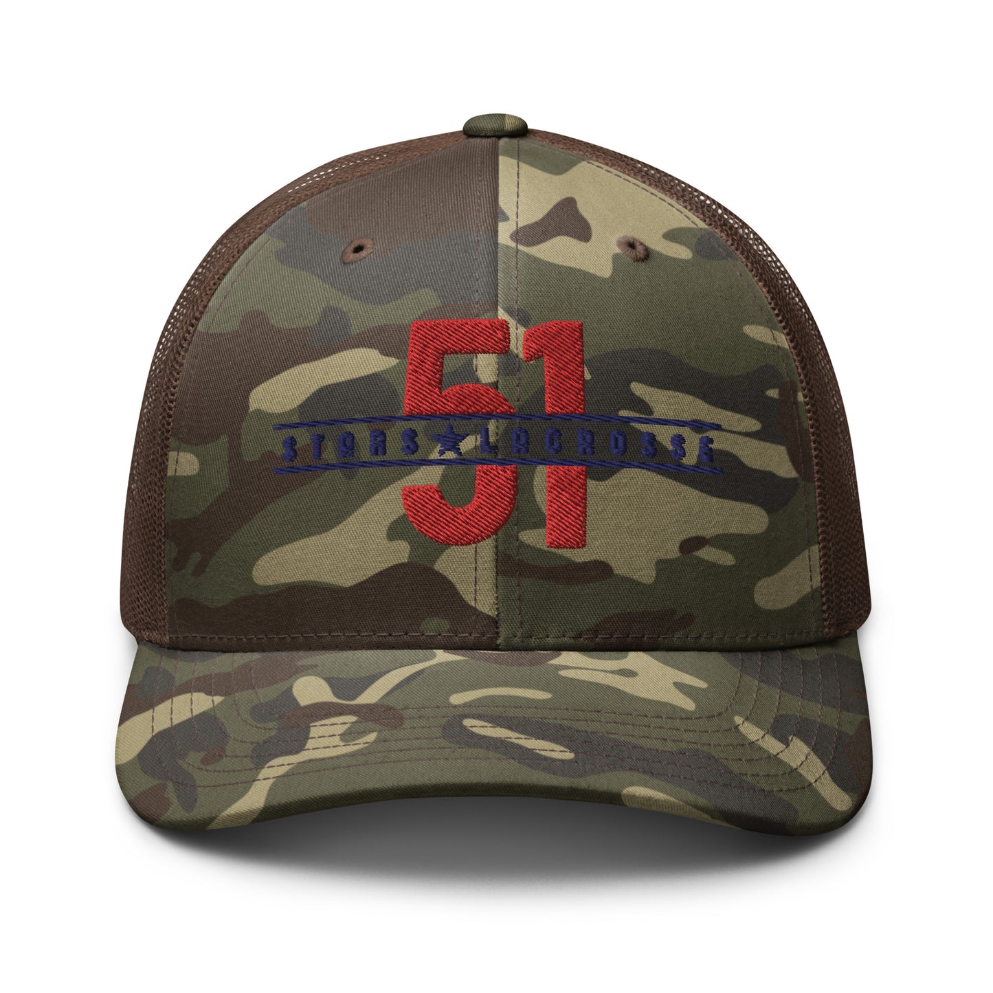 51 Stars Lacrosse Camo Hat